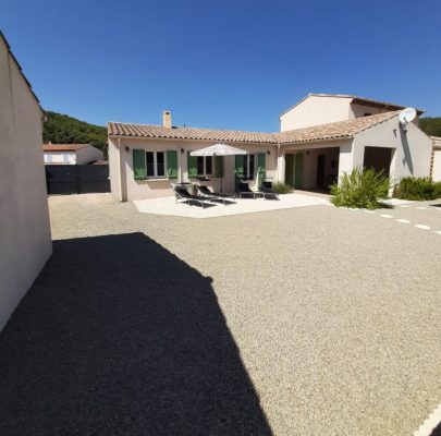 zicht vanaf garage